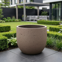 $ Tedesco Metallic Modulo 650 x 650 x 540 mm (L x B x H) - diameter Ø550 mm - Metaalbruin