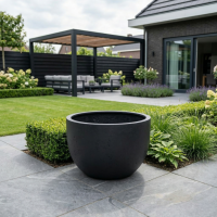 $ Tedesco Modulo 1100 x 1100 x 650 mm (L x B x H) - diameter Ø1000 mm - Donkergrijs