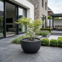 $ Tedesco Modulo 1100 x 1100 x 650 mm (L x B x H) - diameter Ø1000 mm - Donkergrijs