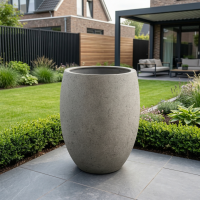 $ Tedesco Lungo 740 x 740 x 920 mm (L x B x H) - diameter Ø545 mm - Betongrijs