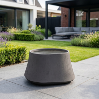 $ Belloro Pot 900 x 600 mm (DIA x H) - Ecru