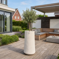 $ Belloro Vaas 550 x 1100 mm (DIA x H) - Ecru