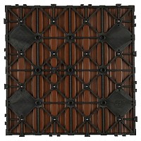 NewTechWood HKC kliktegel, 30 x 30 cm, Ipé