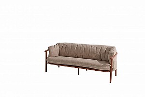 4 Seasons Outdoor Coral 3-zits lounge bank spicy incl. kussens