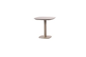 Taste by 4 Seasons Outdoor Manolo eettafel linen met printed keramiek top 75 x 75 cm