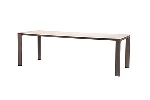 Taste by 4 Seasons Outdoor Granada eettafel terre met keramisch tafelblad 240 x 95 cm