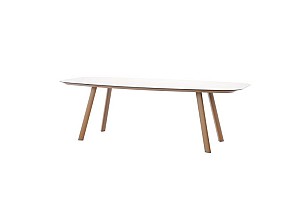 Taste by 4 Seasons Outdoor Manolo eettafel amber met printed keramiek top 240 x 103 cm