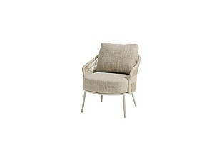 4 Seasons Outdoor Corfu lounge stoel linen incl. 2 kussens