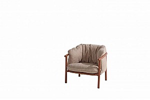 4 Seasons Outdoor Coral lounge stoel spicy incl. kussens