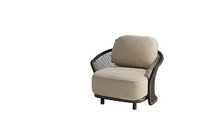 4 Seasons Outdoor Tobego lounge stoel terre incl. 2 kussens