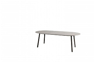 Taste by 4 Seasons Outdoor Alba eettafel terre met keramisch tafelblad sabbia panna 220 x 100 cm (H 