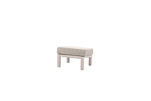 Tast by 4 Seasons Outdoor Xara voetenbank linen incl. kussen