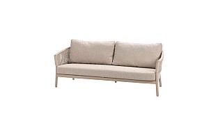 Taste by 4 Seasons Outdoor Virello loungeset latte: 2.5-zits lounge bank + 2x lounge stoel