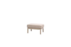 Taste by 4 Seasons Outdoor Virello voetenbank latte incl. kussen