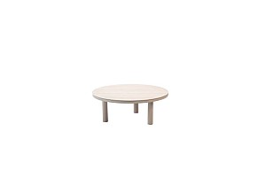 Taste by 4 Seasons Outdoor Iris set van 2 keramische salontafels latte 60 cm Ø (H 36) en 80 cm Ø (H 