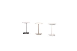 Taste by 4 Seasons Outdoor Iris keramische bijzettafel latte 35 cm Ø (H 50)