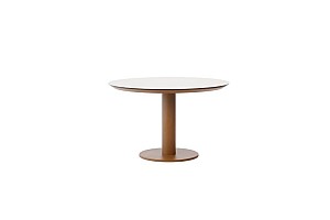 Taste by 4 Seasons Outdoor Sarah eettafel amber met printed keramiek top 120 cm Ø