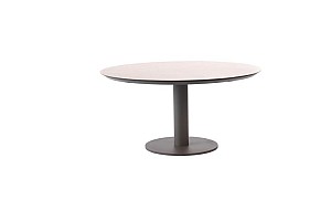 Taste by 4 Seasons Outdoor Sarah eettafel terre met printed keramiek top 150 cm Ø