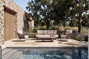 4 Seasons Outdoor Azure loungeset mocca