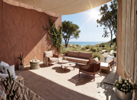 4 Seasons Outdoor Cala loungeset spicy