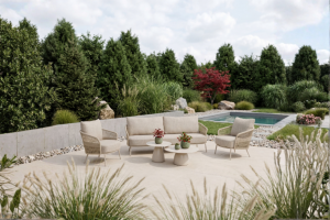 4 Seasons Outdoor Corfu loungeset linen