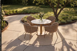 Taste by 4 Seasons Outdoor Eva dining set amber