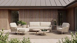 Taste by 4 Seasons Outdoor Maya loungeset latte