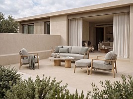 Taste by 4 Seasons Outdoor Milou loungeset rustic teak
