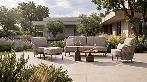 4 Seasons Outdoor Vento loungeset mocca