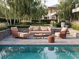 4 Seasons Outdoor Vista loungeset spicy