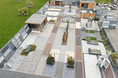 zwaanshoek foto bovenaf