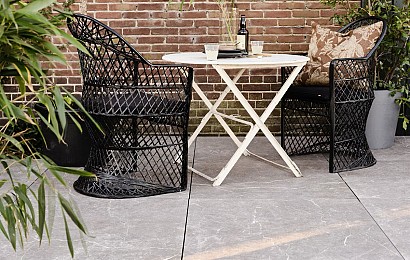 vtwonen collectie tuintegels outside marble groot