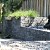 Roccia getrommeld 30x12x12cm Antraciet* OP=OP