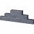Splitblokken 29x9x9 Noors antraciet*