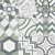 Keramiek op beton 60x60x4 cm Porto Verde*