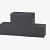 Patio blok strak Antraciet 30x15x15 *