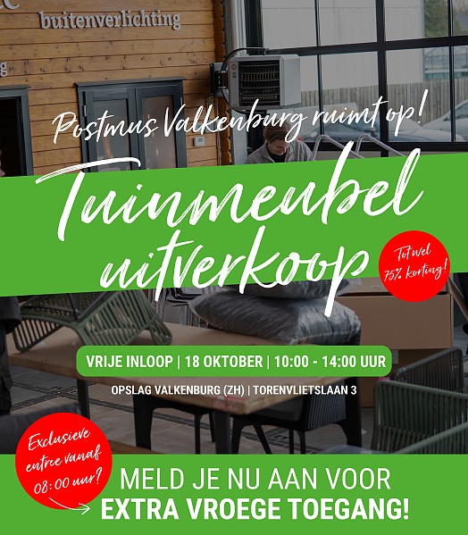 tuinmeubel uitverkoop deff 75