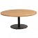 ACTIE - Taste by 4 Seasons Outdoor Saba low dining tafel antraciet poot met teakblad Ø 160 cm