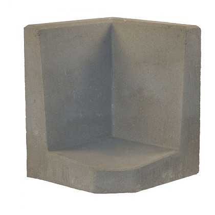 L-Hoeksteen Grijs 50x40x40 cm *