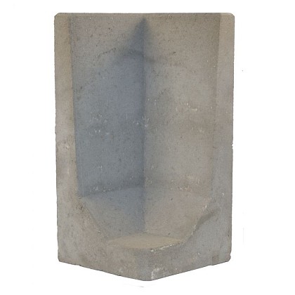 L-Hoeksteen Grijs 80x40x40cm *
