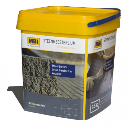 Steenlijm, emmer 15 kg UITLOPENDE PRODUCTVARIANT