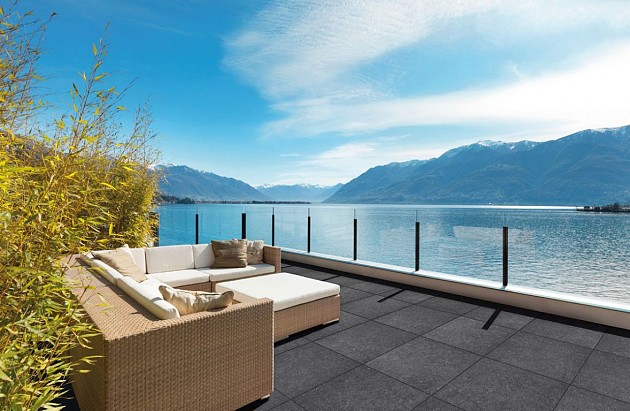 GeoCeramica® 60x60x4  BB stone Black* op=op