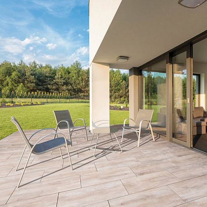GeoCeramica® 120x30x4 Timber Tortera op=op