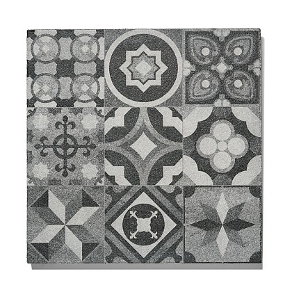 GeoProArte® Mosaic 60x60x4 Md Grey Deco * UITLOPEND