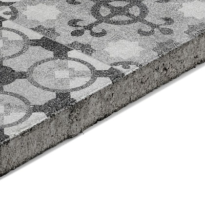 GeoProArte® Mosaic 60x60x4 Md Grey Deco * UITLOPEND