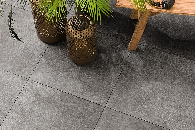 GeoProArte® Steel Oxid Grey 60x60x4 * UITLOPEND