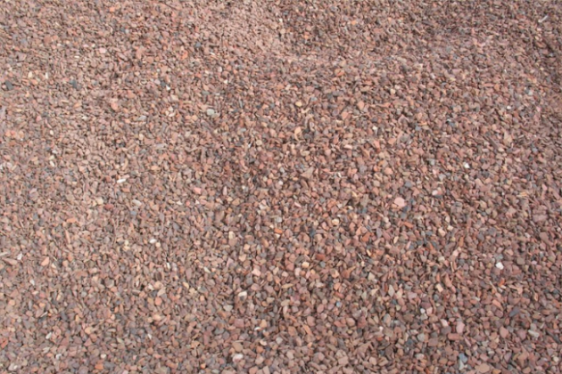 Mijnsplit rood 6-15 mm | 500kg / MBB* OP=OP / INFORMEER NAAR DE VOORRAAD