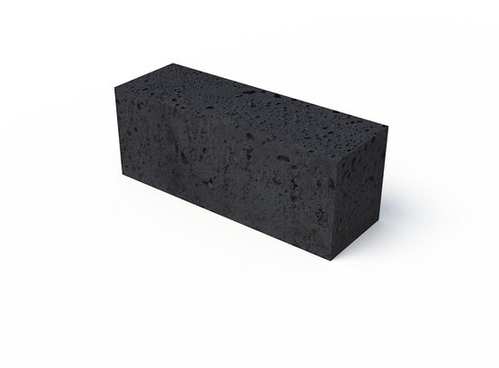 Oud Hollandse dikformaat 21x7x8 cm Carbon *