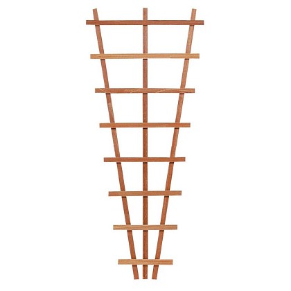 Hardhouten V-trellis 30-65 x 150 cm.*