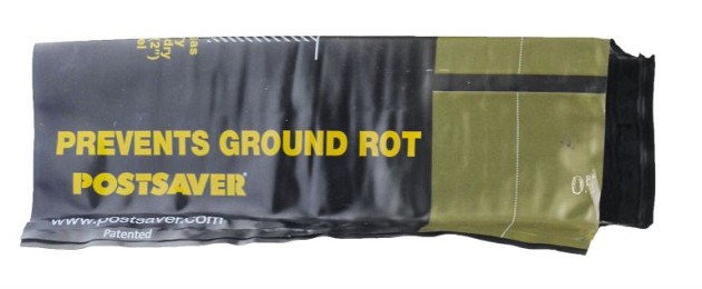 Postsaver vaste maat, 10 stuks. T.b.v. vierkante palen 9 x 9 cm of rond 12 cm.*